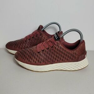 NoBull Mesh Runners Men’s Shoes Mens 5, Women's 6.5 CrossFit Trainers burgundy